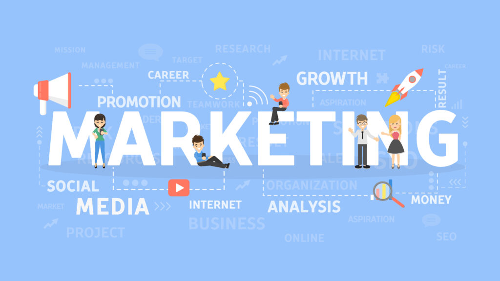 marketing illustartion concept. marketing illustartion concept.